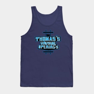 Thomas Unusual Openings Logo - Blue Variant Tank Top